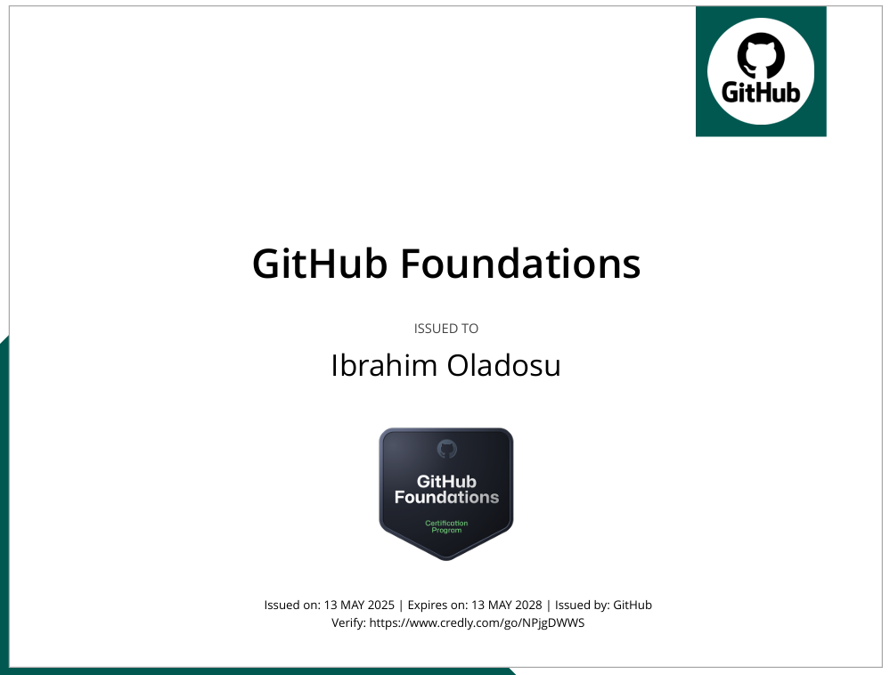 Github Foundation